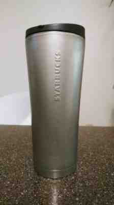 STARBUCKS Stainless Steel 16oz Cup/Tumbler W/ Lid Double Wall - Sold on eBay Oct, 16th 2019 for $19.99