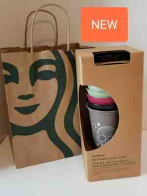 REDUCED! Starbucks 2019 Halloween Reusable Hot CUPS **SET OF 6** + GIFTBAG - Sold on eBay Oct, 16th 2019 for $18.00