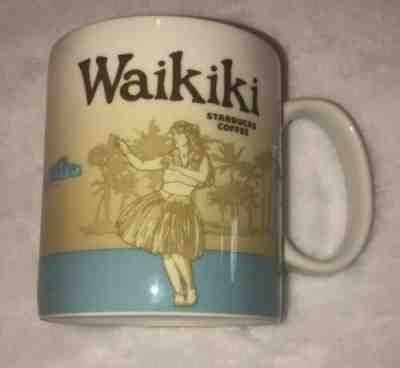 Starbucks Waikiki Coffee Mug Global Icon Collector Series 16oz 2011 - Sold on eBay Oct, 16th 2019 for $36.00