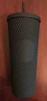 Starbucks Fall 2019 Matte Black Studded Tumbler Cup Limited Edition 24 oz. - Sold on eBay Oct, 15th 2019 for $49.99