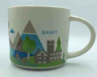 Starbucks Banff Alberta Canada 2013 You Are Here 14oz Coffee Mug - Sold on eBay Oct, 15th 2019 for $25.95