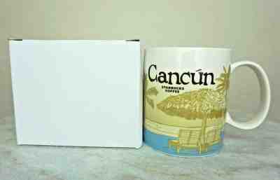 STARBUCKS Cancun City Series Icon Mug Brand New in Box Authentic, Ready to Ship - Sold on eBay Oct, 15th 2019 for $27.55