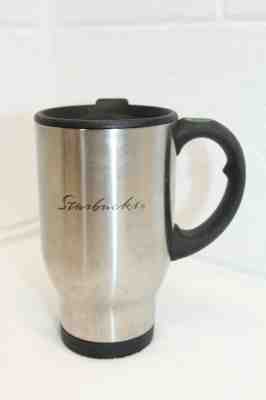 Vintage Starbucks Coffee 16 oz 18-8 Stainless Steel Classic Travel Cup Mug + Lid - Sold on eBay Oct, 15th 2019 for $24.95