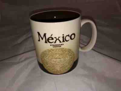 STARBUCKS COFFEE MUG MEXICO GLOBAL ICON SERIES 16 OZ  - Sold on eBay Oct, 15th 2019 for $21.99