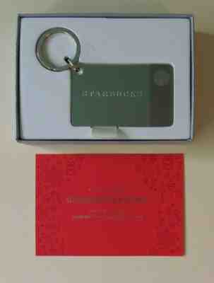 Starbucks Sterling Silver 2014 Limited Edition Keychain Gift Card $0 Balance  - Sold on eBay Oct, 15th 2019 for $249.00