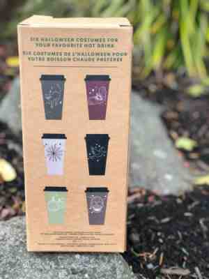 starbucks halloween 2019 Limited Edition Stackable Cups - Sold on eBay Oct, 15th 2019 for $24.50