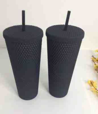 Limited Edition Fall 2019 Starbucks Matte Black Studded Halloween Tumbler 24 oz - Sold on eBay Oct, 15th 2019 for $102.25
