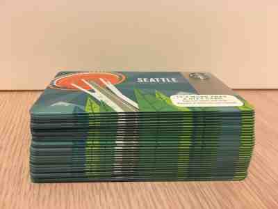 FIFTY (50) Starbucks SEATTLE 2014 cards - Sold on eBay Oct, 15th 2019 for $22.00