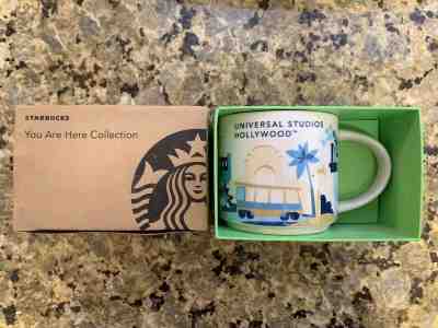 Starbucks Universal Studios Hollywood “You Are Here” Coffee Mug - Sold on eBay Oct, 15th 2019 for $24.99