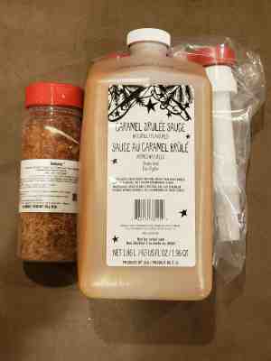 Starbucks Caramel Brulée Sauce Syrup & Sugar Topping! Plus PUMP! (1.86L / 63OZ) - Sold on eBay Oct, 15th 2019 for $103.95