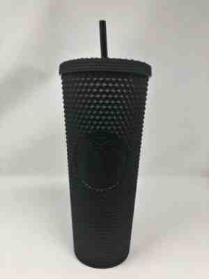 Fall 2019 Halloween Matte Black Starbucks Spiked Tumbler Sold Out HTF Rare - Sold on eBay Oct, 15th 2019 for $60.00