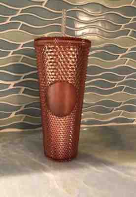 starbucks rose gold studded tumbler - Sold on eBay Oct, 15th 2019 for $40.00