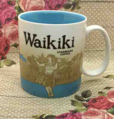 2009 Starbucks Waikiki Coffee Cup Mug Collector Series 16 Oz - Sold on eBay Oct, 15th 2019 for $21.50