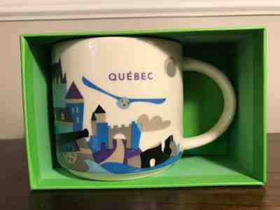 Starbucks "You Are Here" Coffee Mug 14oz- Quebec - Sold on eBay Oct, 15th 2019 for $39.99