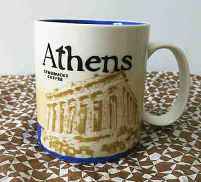 Starbucks Mug Coffee Cup Athens City Collector Series 16 oz - Sold on eBay Oct, 15th 2019 for $15.99