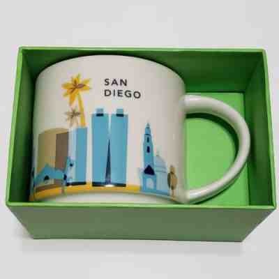 Starbucks San Diego "You Are Here Collection" coffee mug. New in box! - Sold on eBay Oct, 15th 2019 for $23.99