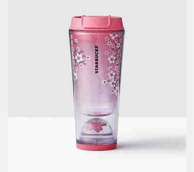 2017 Starbucks Floating Cherry Blossom  - Tumbler 12 Oz *NEW Limited Ed SOLD OUT - Sold on eBay Oct, 15th 2019 for $40.00