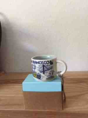 Starbucks 2018 San Francisco Been There Series Ornament Blue/White 2 Fl Oz NEW - Sold on eBay Oct, 15th 2019 for $16.25