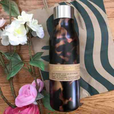 Starbucks Stainless Tortoise Shell Mocha Swirl Water Bottle 20OZ Screw Top SKU - Sold on eBay Oct, 15th 2019 for $27.00
