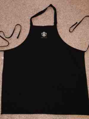Starbucks Apron Coffee master.  Black - Sold on eBay Oct, 15th 2019 for $26.00