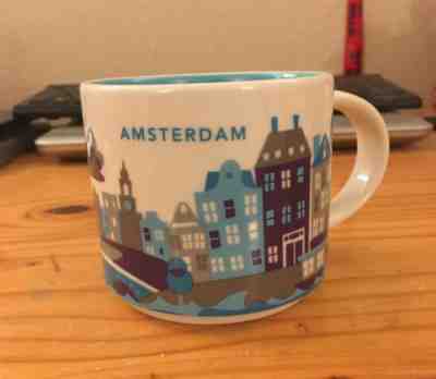 STARBUCKS ~ Amsterdam ~ "You Are Here" Icon Mug (NEW) ~14 Oz Netherlands NWT - Sold on eBay Oct, 15th 2019 for $29.79