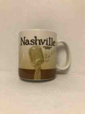 Starbucks Nashville Collector Series 2011 16 oz Coffee Mug Ceramic - Sold on eBay Oct, 15th 2019 for $18.88