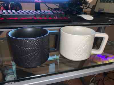 Starbucks 2019 Halloween Ceramic Mug Spiderweb Black Limited Edition 12 Oz Rare - Sold on eBay Oct, 15th 2019 for $15.00
