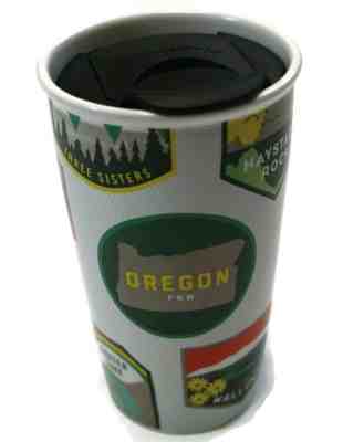 STARBUCKS COFFEE 2017 OREGON Traveler 12oz Travel Mug Cup - Sold on eBay Oct, 15th 2019 for $19.99