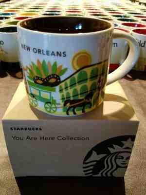 rare mugs Starbucks NEW ORLEANS You Are Here (YAH) 14 oz mug w/SKU - Sold on eBay Oct, 15th 2019 for $22.95