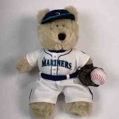 STARBUCKS 2003 1st EDITION SEATTLE MARINERS MLB PLUSH BASEBALL BEAR - Sold on eBay Oct, 15th 2019 for $16.95