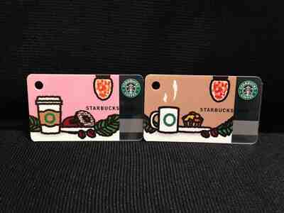 Starbucks Japan mini Card "ELLE Girl Pink & Brown" 2010 old logo set - Sold on eBay Oct, 14th 2019 for $55.55