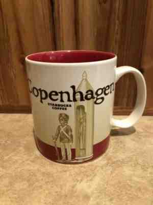 Starbucks Mug Global Icon COPENHAGEN 16oz Red - Sold on eBay Oct, 14th 2019 for $24.90