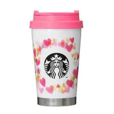 Starbucks coffee Stainless To Go logo 355ml Valentine Tumbler Heart Japan 2019 - Sold on eBay Oct, 14th 2019 for $79.80