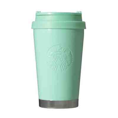 Japan Starbucks Stainless ToGo Logo Tumbler Pearl green 12oz - Sold on eBay Oct, 14th 2019 for $36.80