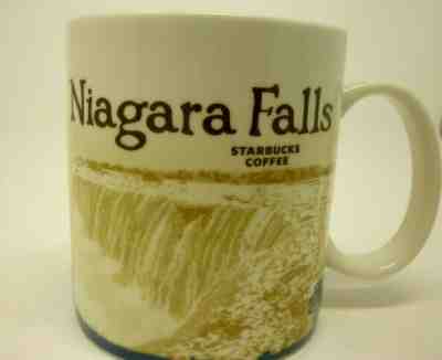  Rare Starbucks Global Icon Niagra Falls Canada NY Mug Retired 2012 - Sold on eBay Oct, 14th 2019 for $90.04