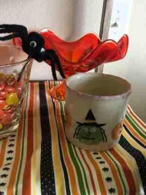 Starbucks Barista Halloween Mug By Hartstone Pottery, Handpainted, RARE - Sold on eBay Oct, 14th 2019 for $24.99