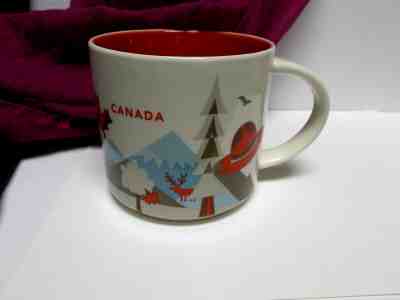 Starbucks CANADA "You Are Here Collection" Coffee Mug Cup 14 Oz  - Sold on eBay Oct, 14th 2019 for $19.95