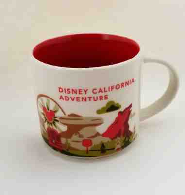 Disney California Adventure Starbucks You Are Here YAH Coffee Mug Cup Disneyland - Sold on eBay Oct, 14th 2019 for $20.00