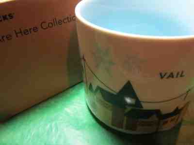 STARBUCKS COFFEE TEA MUG CUP VAIL COLORADO YOU ARE HERE COLLECTION SOUVENIR  - Sold on eBay Oct, 14th 2019 for $19.95