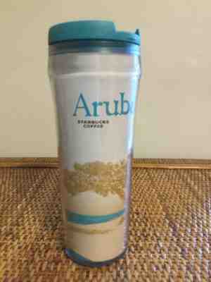 Starbucks Aruba Collector’s To Go Cup Travel Mug Tumbler - 2011 - Sold on eBay Oct, 14th 2019 for $19.80