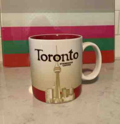 Starbucks Toronto Canada Coffee Mug Global City Icon Collector Series 16 oz 2011 - Sold on eBay Oct, 14th 2019 for $24.99