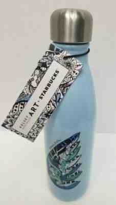 17 oz. S'well Kelsey Montague Art + Starbucks Stainless Steel Water Bottle,Wings - Sold on eBay Oct, 14th 2019 for $19.99
