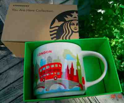 NIB Starbucks City Mug Cup You are here Series London  - Sold on eBay Oct, 14th 2019 for $36.00