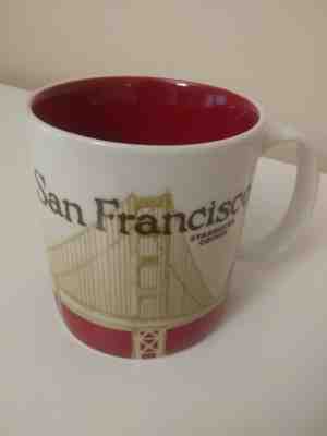 Starbucks San Francisco Coffee Mug Global Icon Series Collection 2012, 16 oz. - Sold on eBay Oct, 14th 2019 for $24.00