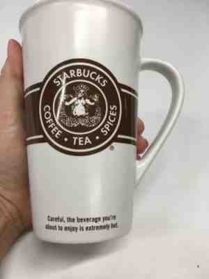 Starbucks 16 Oz Mug Coffee Tea Spices 2008 Mermaid Siren Brown Tall Cup FS - Sold on eBay Oct, 14th 2019 for $24.99