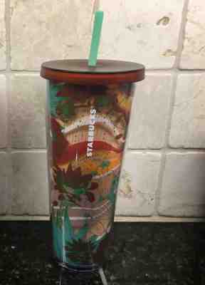 Starbucks Venti Cup Desert Cactus Succulent Summer 2019 24 oz tumbler - Sold on eBay Oct, 14th 2019 for $18.49