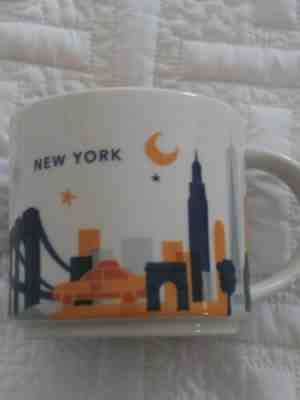 New STARBUCKS "BEEN THERE" 14 OZ..2015~ NEW YORK COFFEE MUG - Sold on eBay Oct, 14th 2019 for $18.00