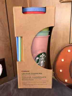Starbucks Color Changing Cold Cups Five Pack - Sold on eBay Oct, 14th 2019 for $51.00