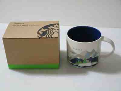 Starbucks Coffee Co. You Are Here Collection Retired Alaska 14 fl oz Mug IOB - Sold on eBay Oct, 14th 2019 for $21.50
