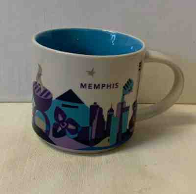 STARBUCKS 2015 YAH MEMPHIS YOU ARE HERE 14OZ COFFEE CUP MUG - Sold on eBay Oct, 14th 2019 for $29.95
